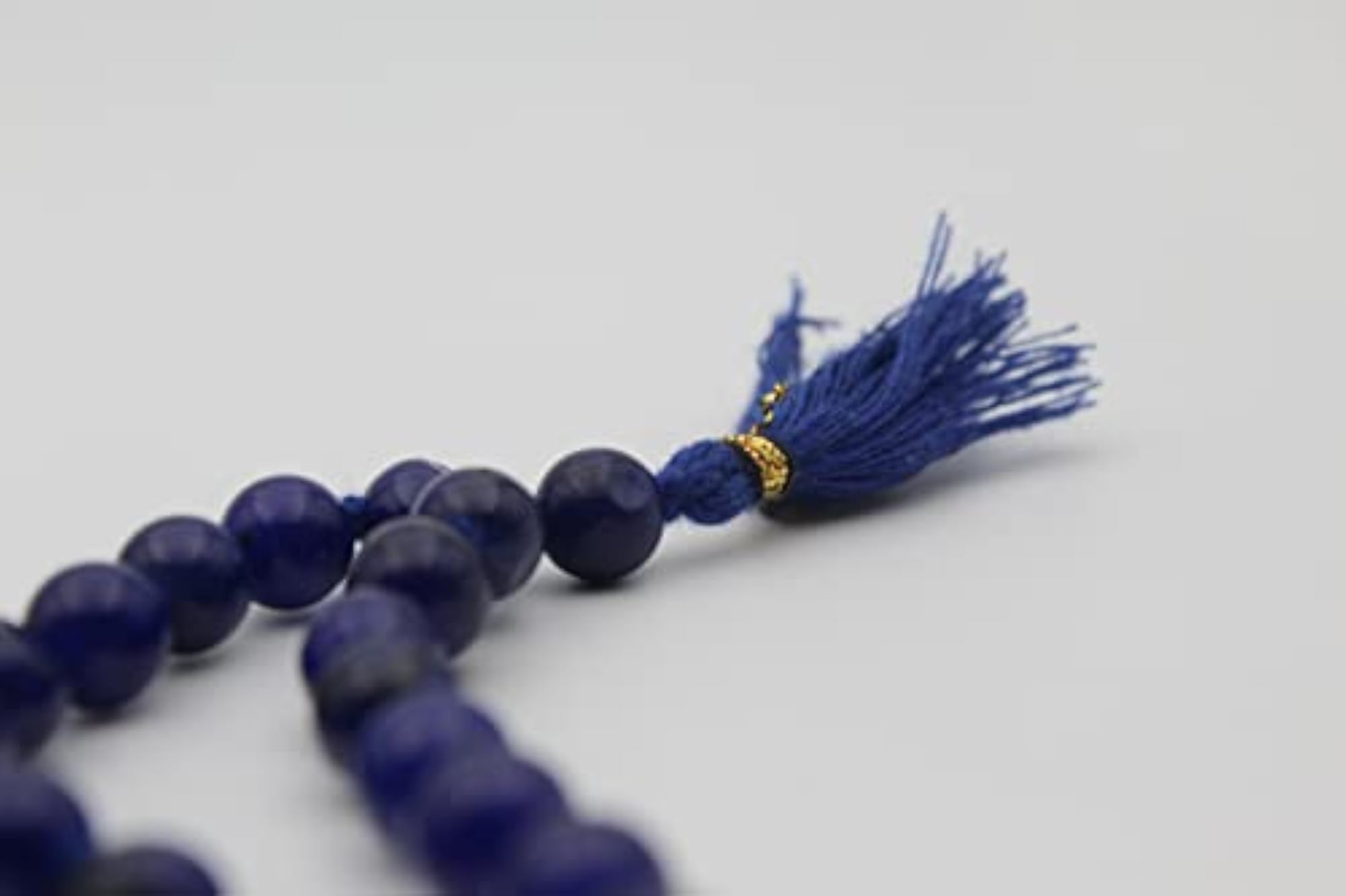 Original Hakik Prayer Rosary Necklace with Round Shape Beads